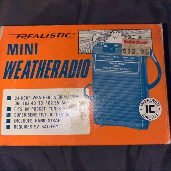 Vintage Mini WeatheRadio, New! - Picture 2 of 10